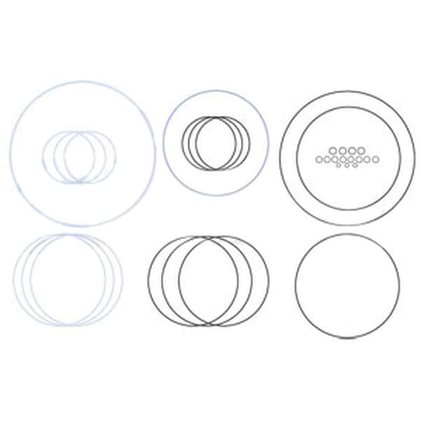 Aftermarket Seal Kit-Clutch Repair Fits Case-IH: 2590, 3294, 3394, 4690, 4890 A46286 - main